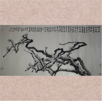 张伟宁《写意梅花》