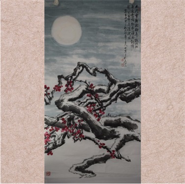 张伟宁《写意梅花》