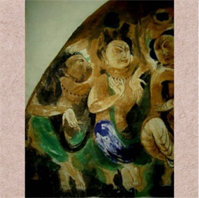 宋庆国《彩墨佛像艺术》