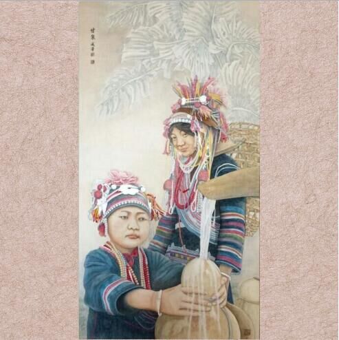 张成泽《甘泉》