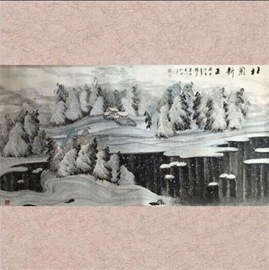 吕洪生《北国新正》