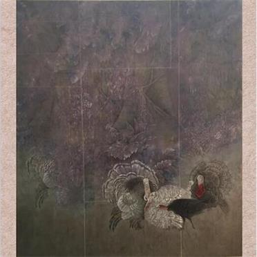 唐志珍《工笔画鸟》