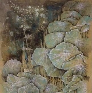 唐志珍《工笔画鸟》