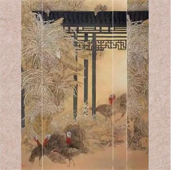 唐志珍《工笔画鸟》