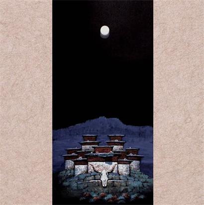 吴玉田西藏系列《无尘》 67X33cm