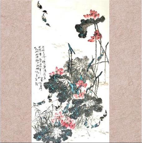 殷允功《荷香》