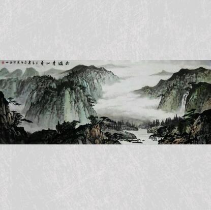 张凡峻《雨过青山秀》