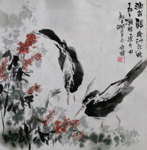 李宗玮《渔翁归后沙江晚》