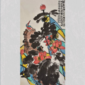 王超然《杨诚斋诗意》