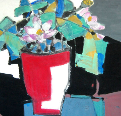 郑向农《瓶花系列》