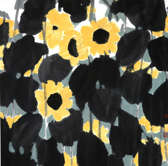 郑向农《向日葵》