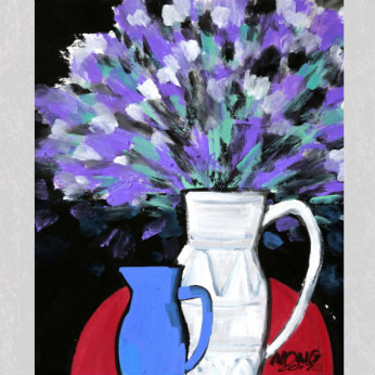 郑向农《瓶花系列》