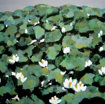 郑向农《荷塘》