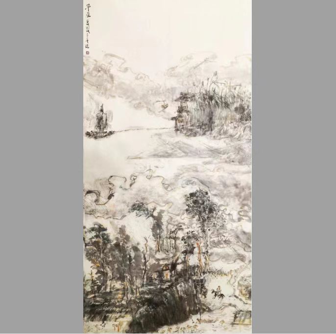 余国城《早晨》