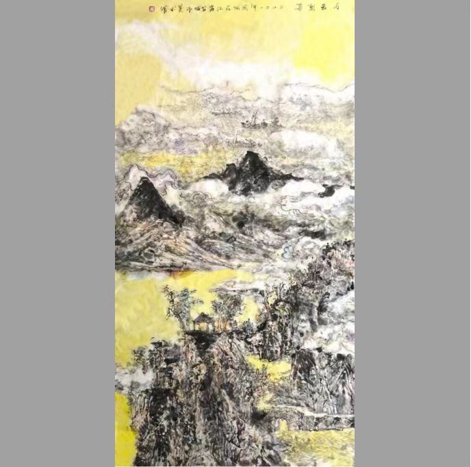 余国城《与云朝暮》